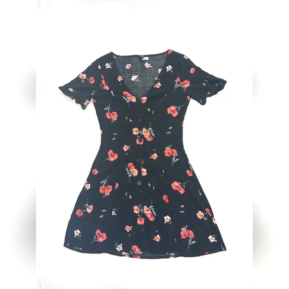 bershka black floral dress High Neck Sleeveless Slit Rhinestone Embellished Mini Bandage Dress PP2086
